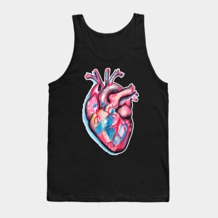 Anatomic heart Tank Top